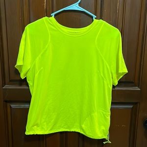 Lululemon lightweight cinched hem hiking shirt size 8